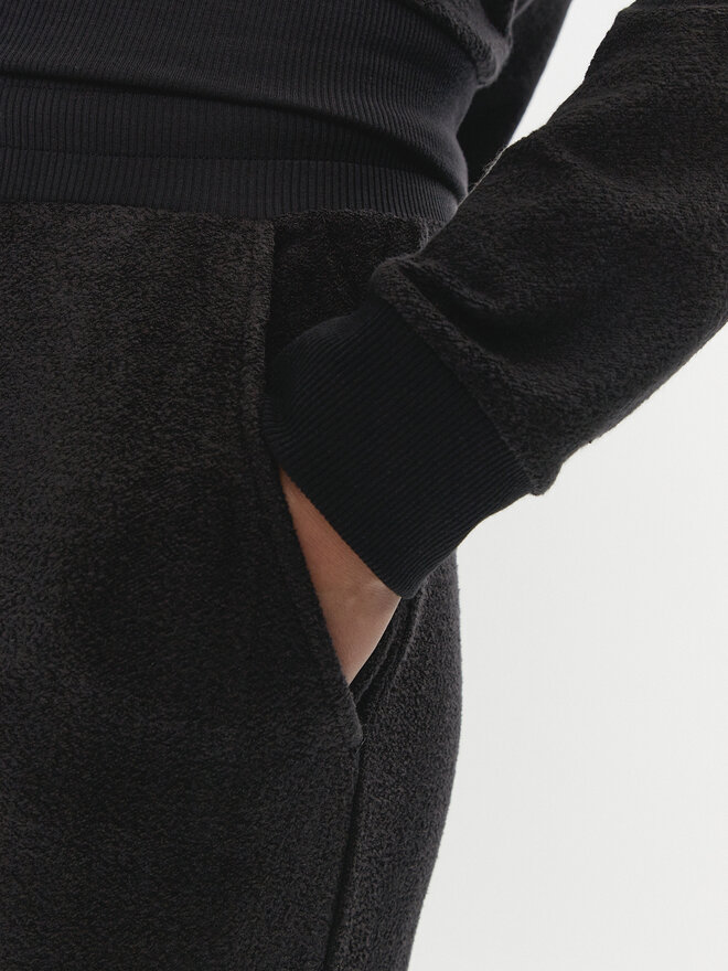 HUGO Hugo Pyjamahose Snoozie 50523406 Schwarz Regular Fit