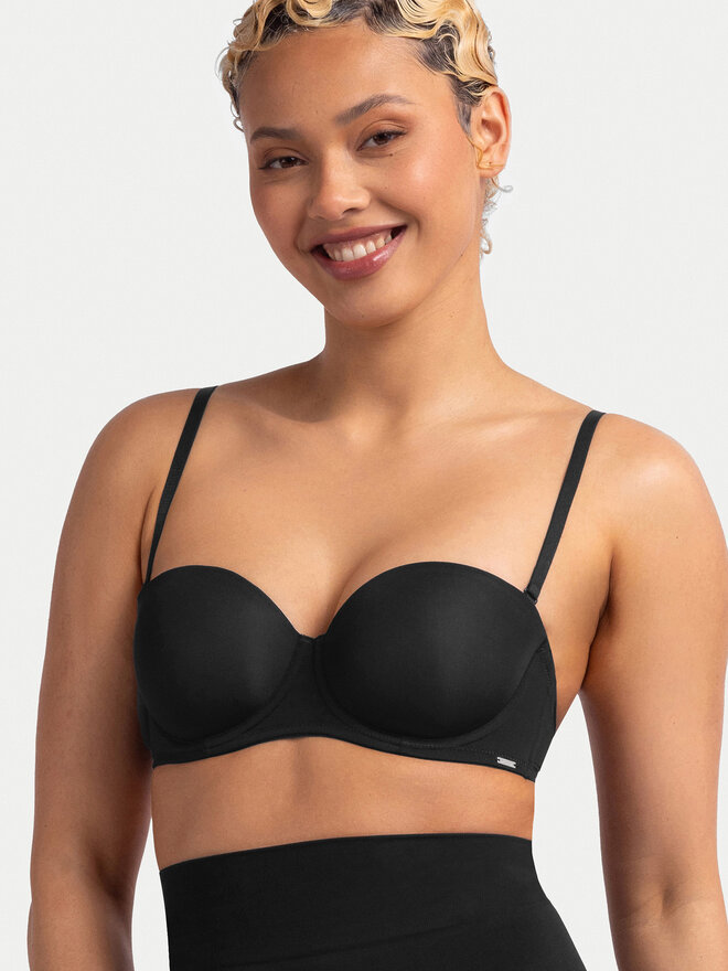 Dorina Dorina Sujetador tipo Bardot Michelle FXBA0012MI121 Negro