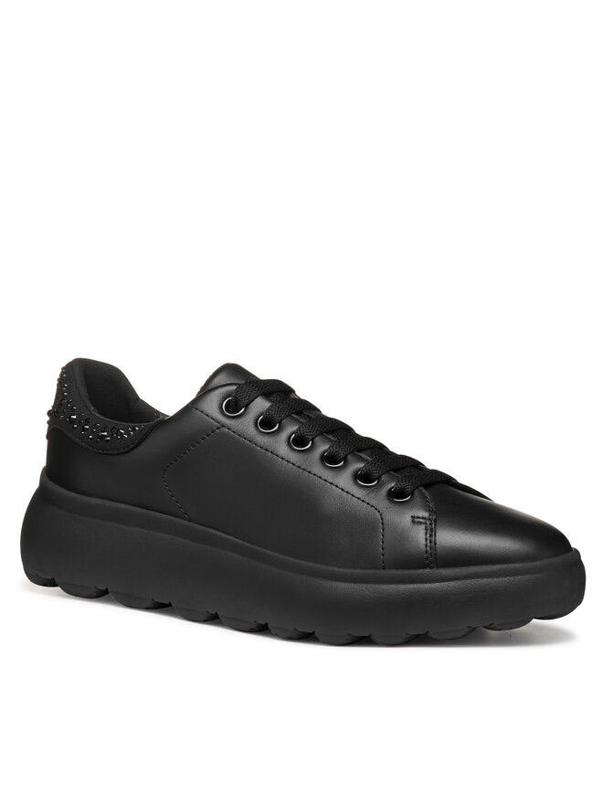 Geox Sneakersy Geox D Spherica Ec4.1 D46TCB 085SD C9999 Černá