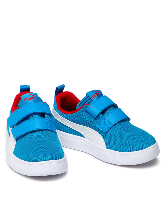 Zapatillas Puma Courtflex V2 Mesh V Ps 371758 10 Azul zapatos.es