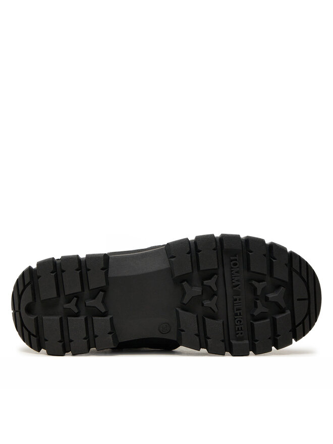 Tommy Hilfiger Апрески Tommy Hilfiger Fur Boot T3A5-33610-1695 S Черен