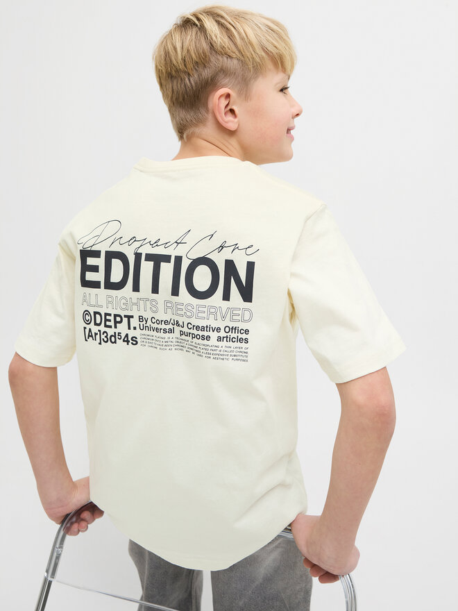 Jack&Jones Junior Jack&Jones Junior Футболка Dynamic Dust 12274677 Жовтий Loose Fit