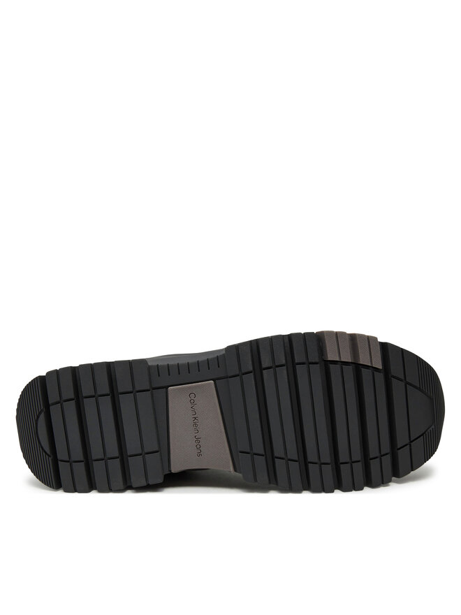 Calvin Klein Jeans Botas Calvin Klein Jeans Hybrid Wp Boot Laceup Rebellious YM0YM01077 Negro