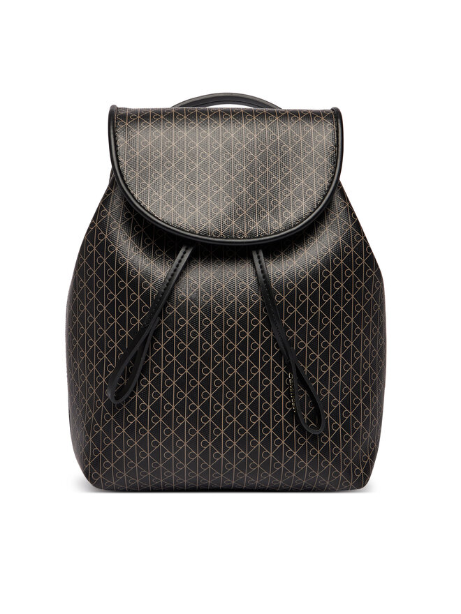 Calvin Klein Rucksack Calvin Klein Emblem Aop Mini Backpack LV04F3507G Schwarz