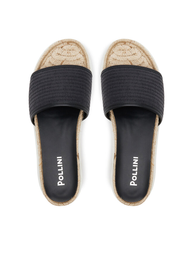 Pollini Еспадрили Pollini SA28295G0MTN100A Черен