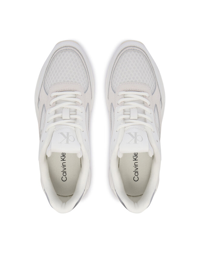 Calvin Klein Zapatillas Calvin Klein Hike Runner Mesh Mix Met Mg YW0YW02009 Blanco