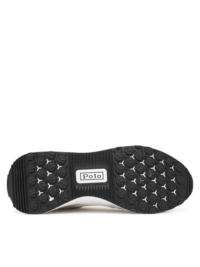 Polo Ralph Lauren Снікерcи Polo Ralph Lauren Train 89 V2 Suede-Paneled Sneaker 809973974001 Білий