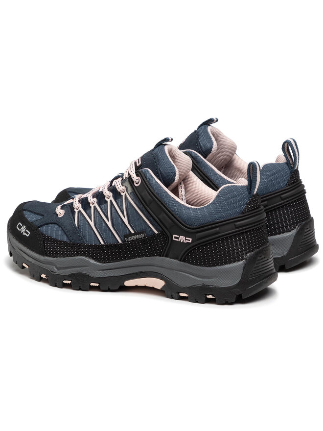 CMP Botas de trekking CMP Rigel low Trekking Shoe kids Wp 3Q54554J Azul marino