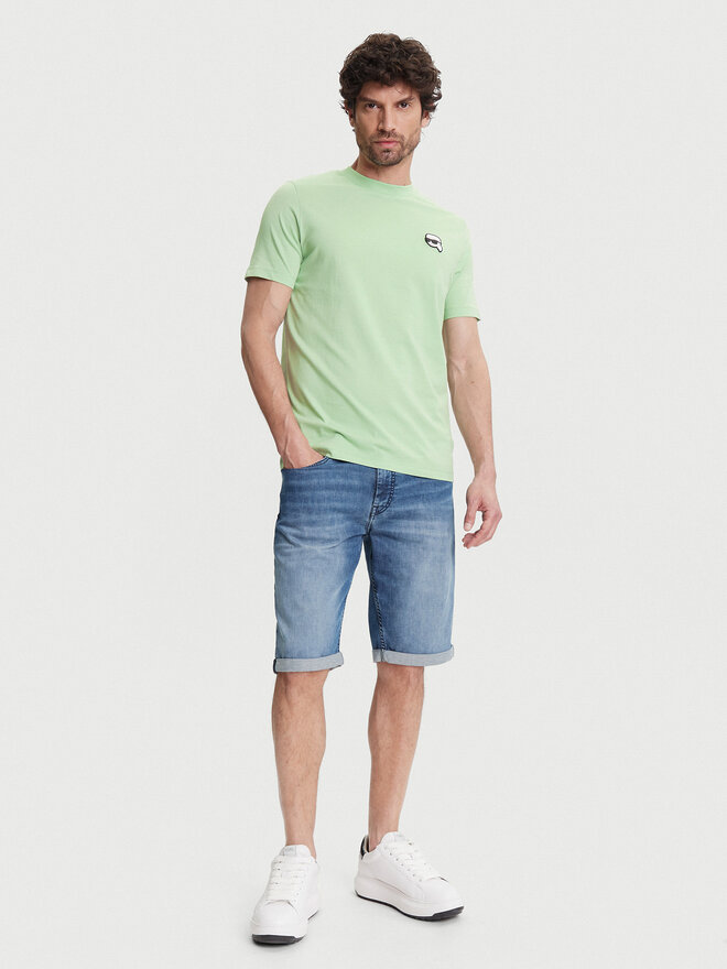 KARL LAGERFELD KARL LAGERFELD Camiseta 755710 552224 Verde Regular Fit