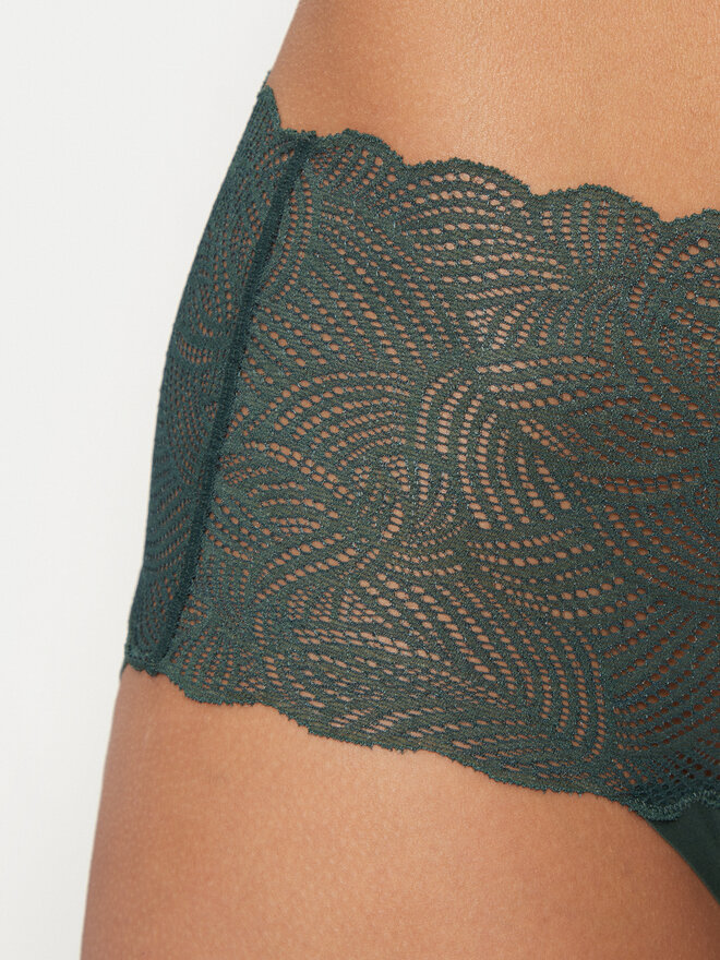 Chantelle Chantelle Klasszikus magas derekú alsó Soft Stretch C11G80 Zöld