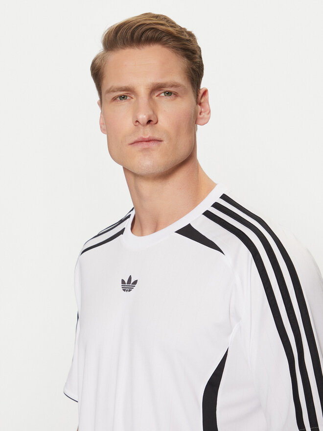 adidas adidas Camiseta adicolor Teamgeist JP1113 Blanco Loose Fit
