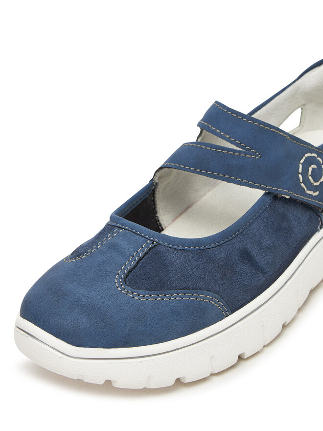 Rieker Halbschuhe Rieker N1350-14 Dunkelblau