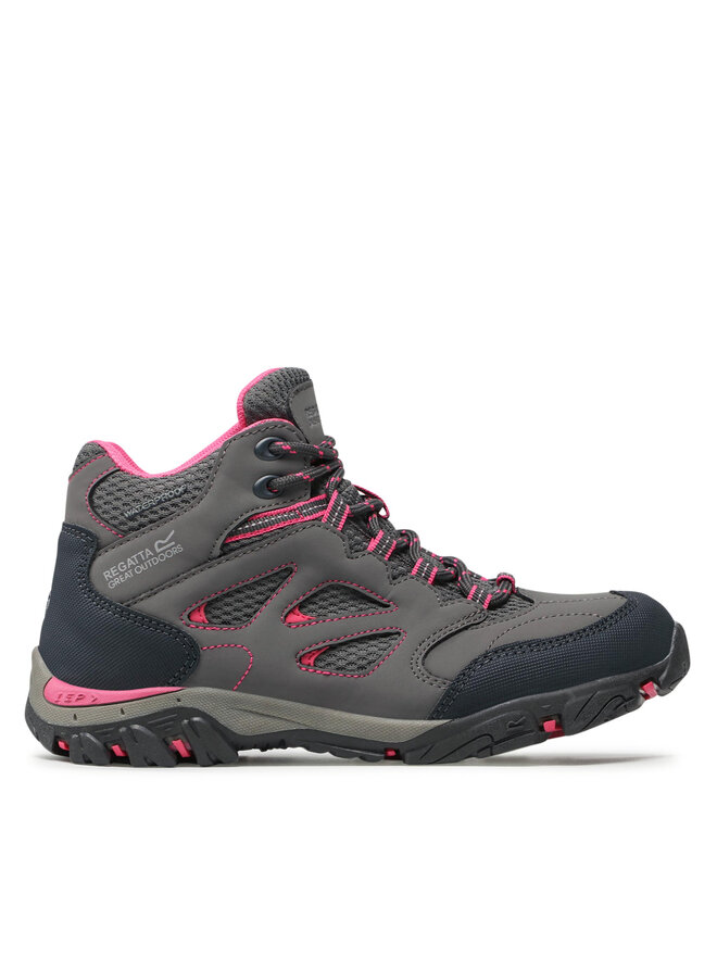 Regatta Trekkingschuhe Regatta Holcombe Iep Mid Jnr RKF573 Grau