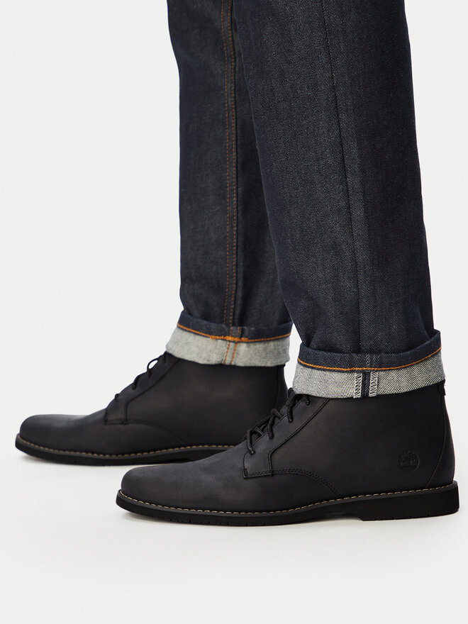 Timberland Schnürschuhe Timberland Woodhull Mid Lace Up TB0A413Z0011 Schwarz