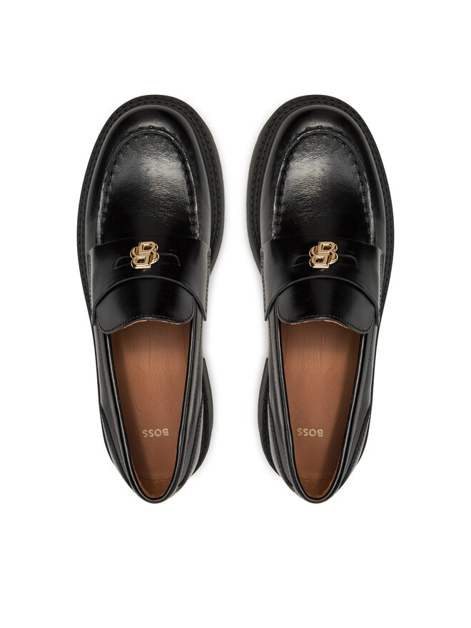 BOSS Loafersy Boss Rebby Mocc CBB 50523590 Czarny
