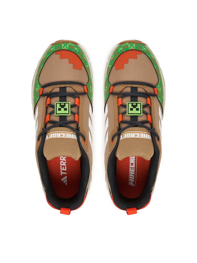 adidas Trekkingschuhe adidas Minecraft Terrex Ax4R Hiking JR1289 Braun