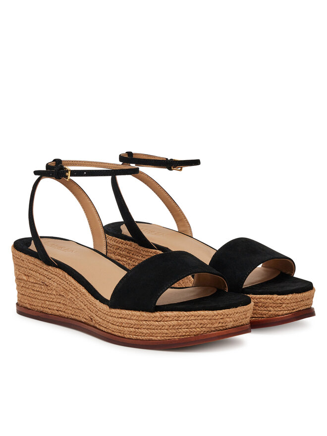 LAUREN RALPH LAUREN Espadrilles LAUREN RALPH LAUREN Leona 802920421001 Fekete