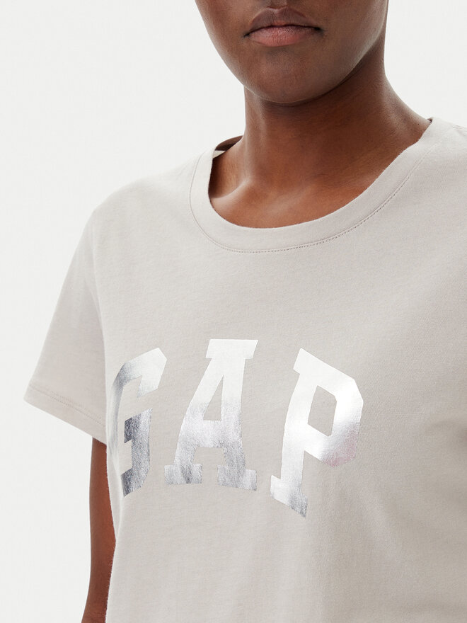 Gap Gap T-Shirt 729555-09 Beige Regular Fit