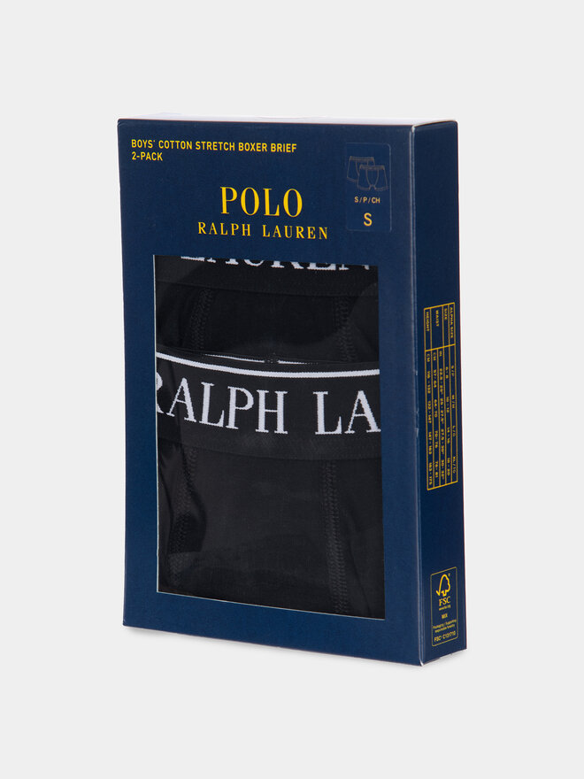 Polo Ralph Lauren Polo Ralph Lauren Σετ μποξεράκια 2 τμχ. 9P5016 Μαύρο