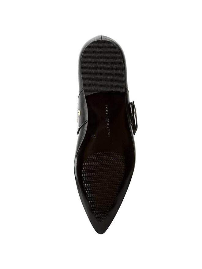 Scarpe basse Tommy Hilfiger Gigi Hadid Pointy Ballerina FW0FW02201 Nero escarpe