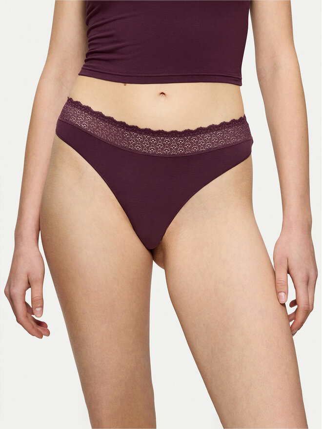 Triumph Triumph Tangice Feel Of Modal 10219764 Bordo rdeča