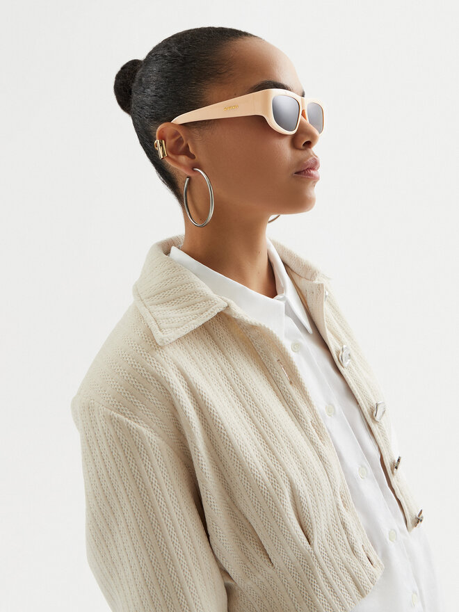JACQUEMUS Ochelari de soare JACQUEMUS JAC2C2SUN Bej