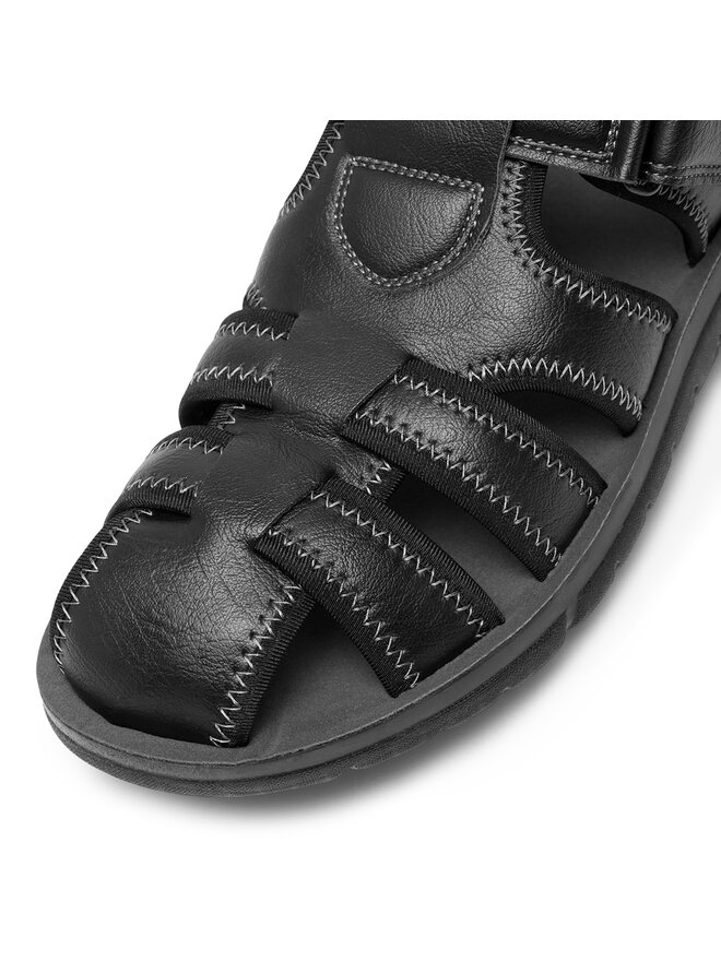 Lanetti Sandalen Lanetti MSS20514-13 Schwarz