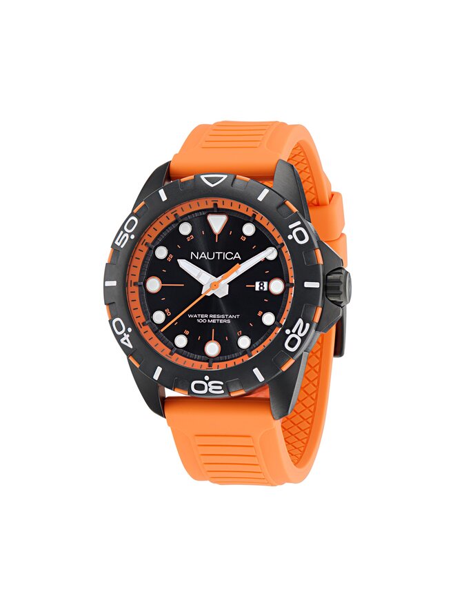 Nautica Ρολόι Nautica NAPNRS405 Πορτοκαλί