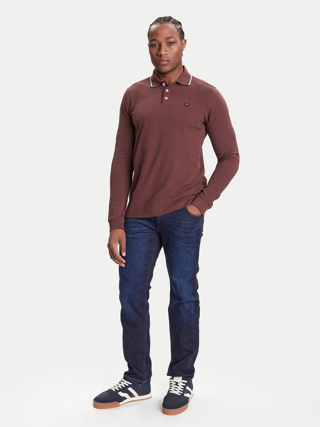 Wrangler Wrangler Polo 112371508 Marrón Regular Fit