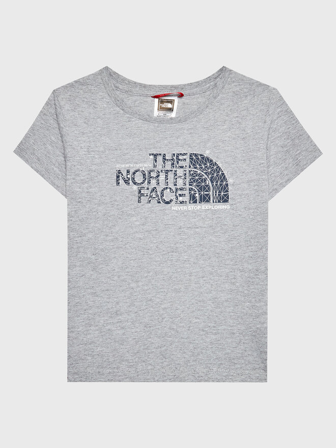 The North Face The North Face Marškinėliai Graphic NF0A7X5B Pilka Regular Fit