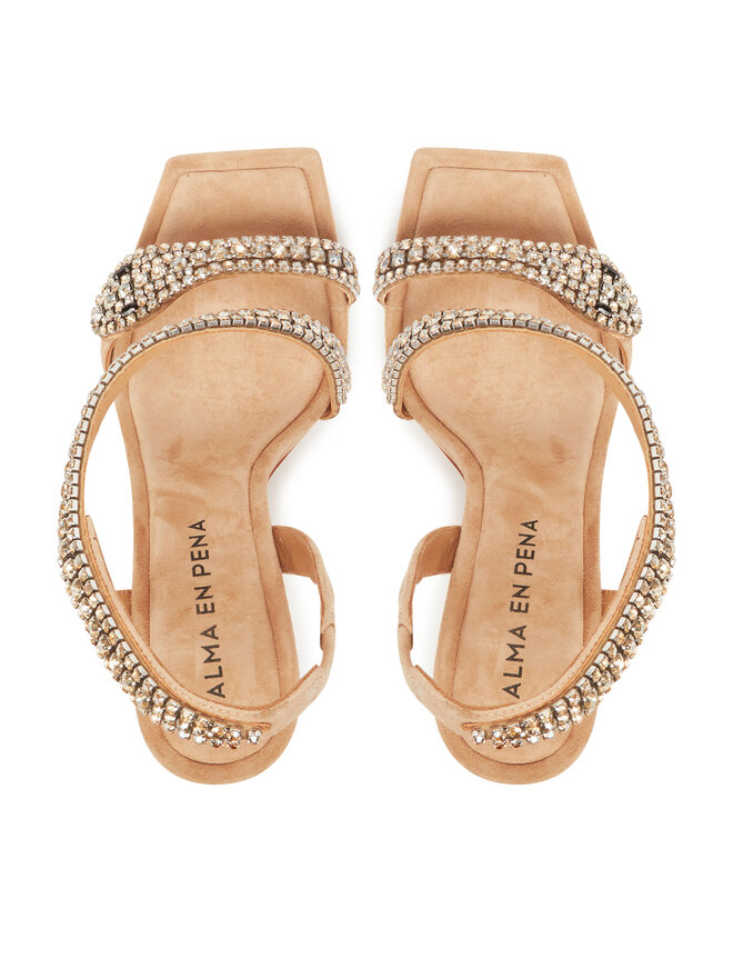 Alma En Pena Sandalen Alma En Pena V250840 Beige