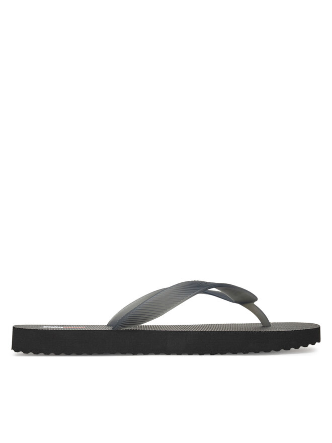 Tommy Jeans Japonki Tommy Jeans Tjw Logo Flip Flop EN0EN02447 Czarny