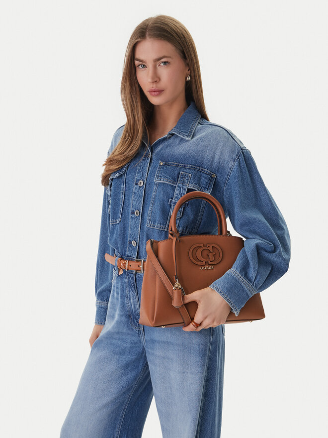 Guess Сумка Guess Isola HWBG99 05060 Коричневий