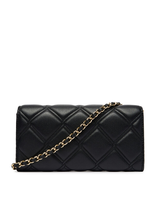 Tommy Hilfiger Handtasche Tommy Hilfiger Th Feminine Wallet On Chain AW0AW18795 Schwarz