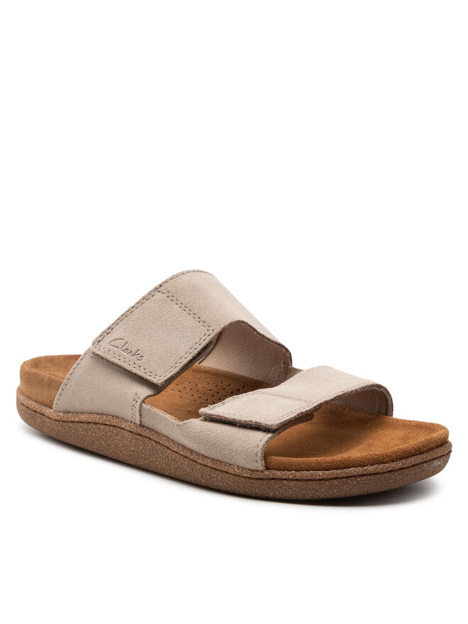Ciabatte Clarks Pilton Strap 26165685 Beige escarpe
