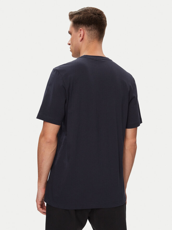 adidas adidas Marškinėliai Essentials Single Jersey Embroidered Small Logo T-Shirt HY3404 Mėlyna Regular Fit