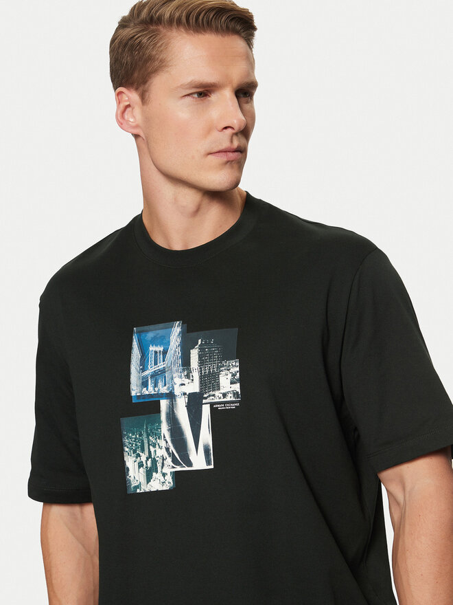 Armani Exchange Armani Exchange T-Shirt XM000269 AF12112 UB001 Μαύρο Regular Fit