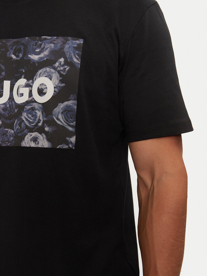 HUGO HUGO Camiseta 50523999 Negro Regular Fit