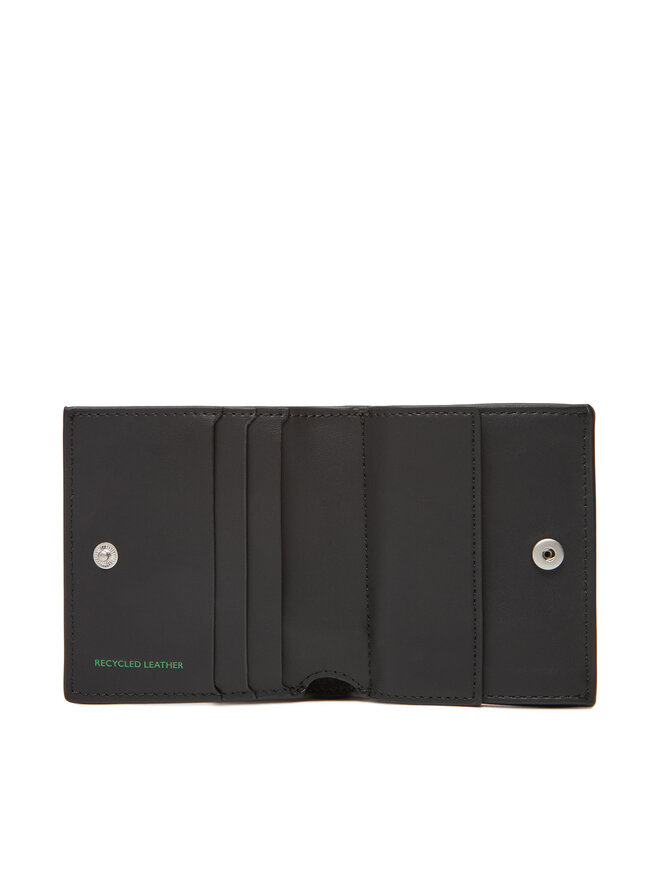 Tommy Jeans Cartera grande para hombre Tommy Jeans Tjm Heritage Leather Cc & Coin AM0AM13408 Negro