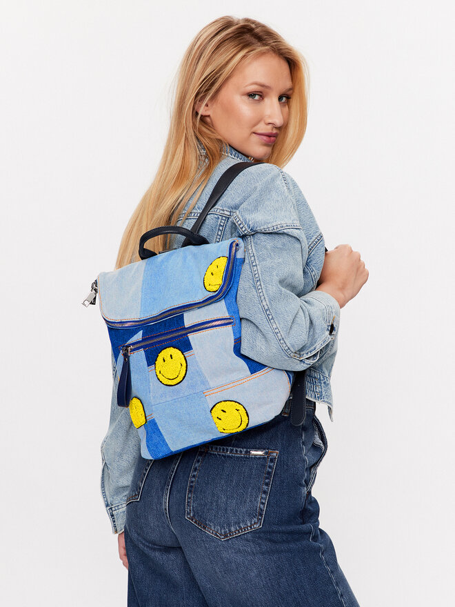 Desigual Batoh Desigual 23SAKD02 Modrá
