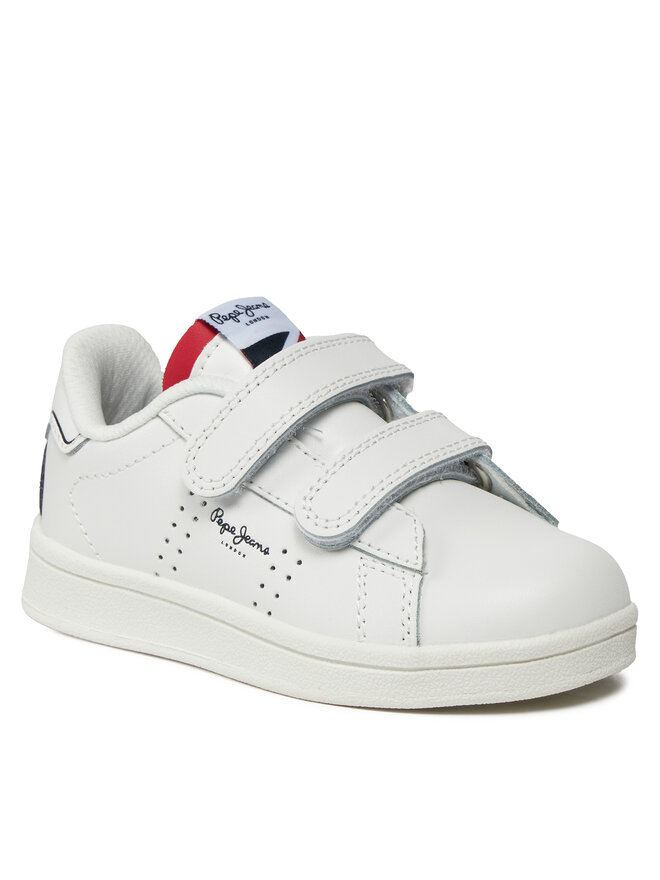 Pepe Jeans Снікерcи Pepe Jeans Player Basic Bk PBS00002 Білий