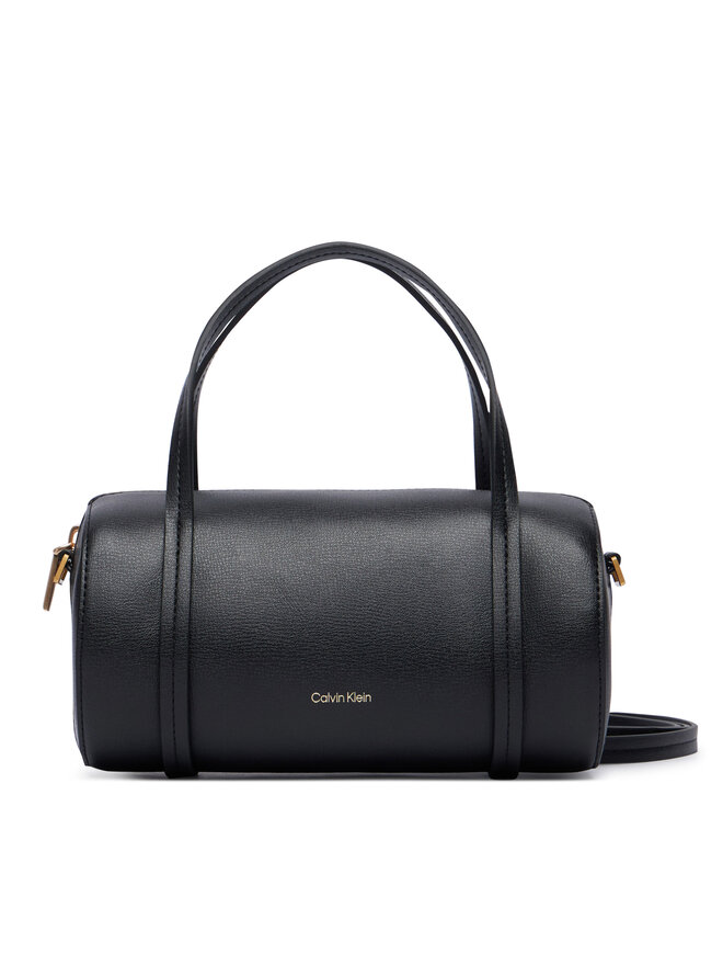 Calvin Klein Handtasche Calvin Klein Foil Logo Small Duffle Bag LV04F3663G Schwarz