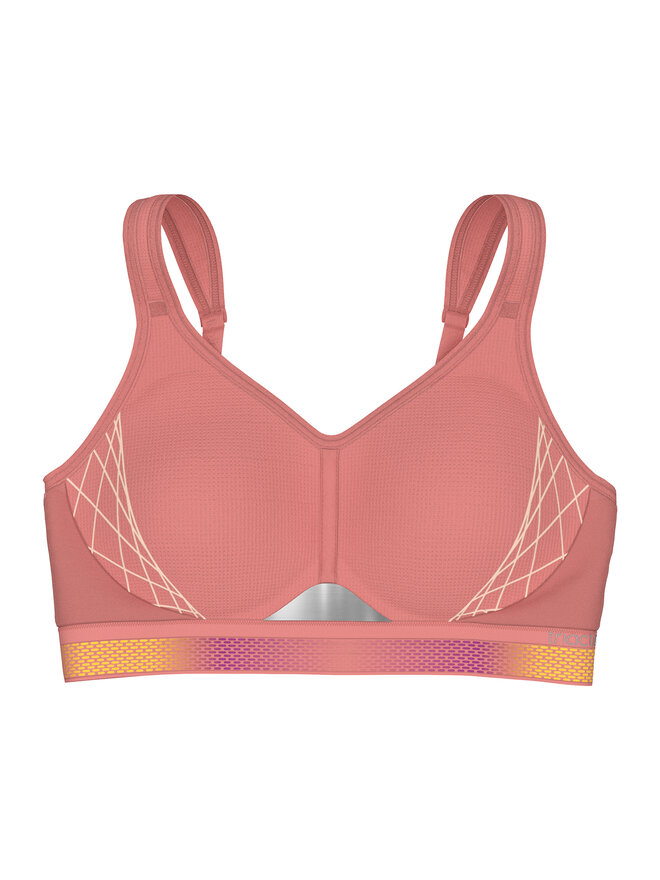 Triumph Triumph Špotni nedrček Triaction Cardio Flow 10205923 Roza