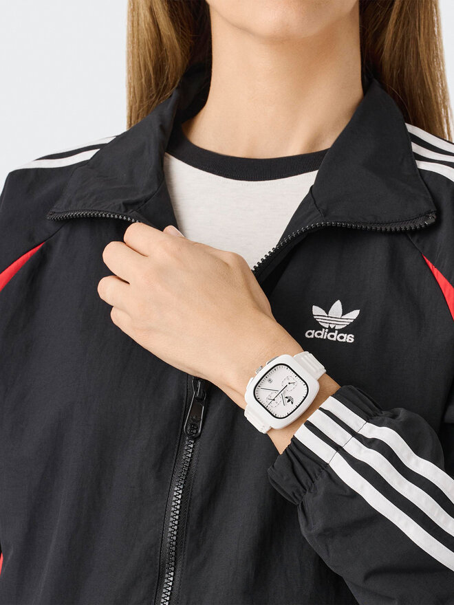 adidas Часовник adidas Retro Wave Two Chrono AOSY24532 Бял