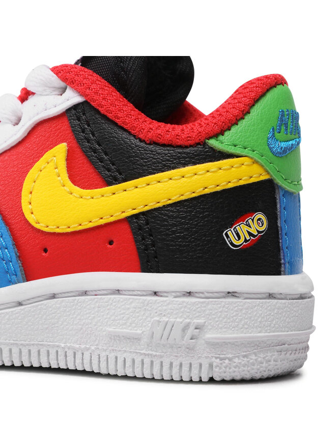 Nike Tenisice Nike Force 1 Lv8 Qs (TD) DO6636 100 Šarena