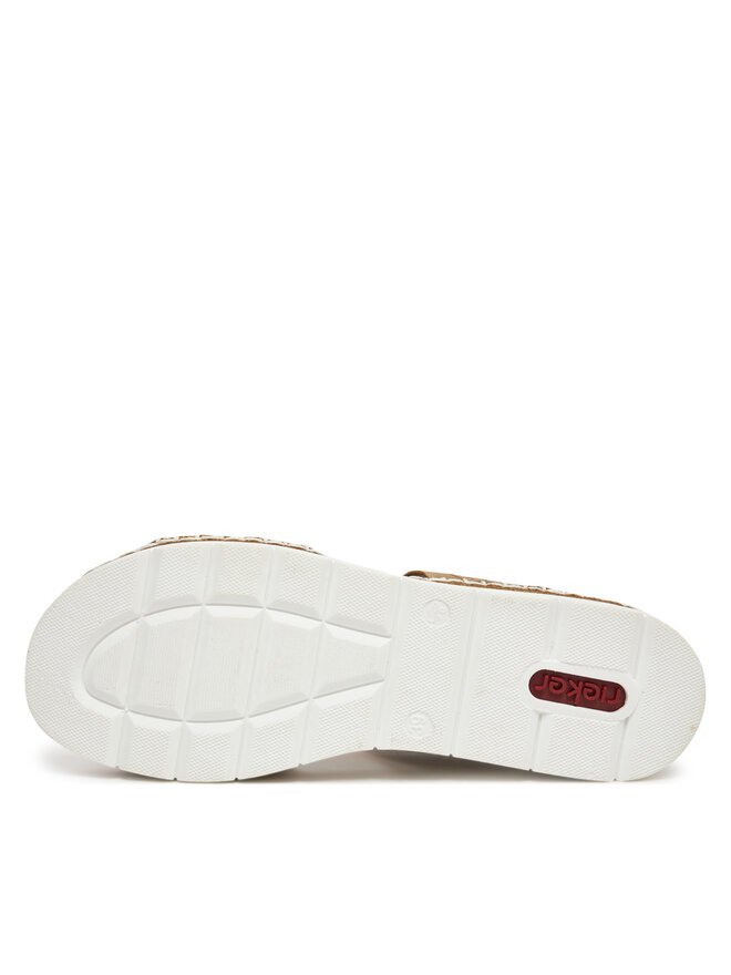 Rieker Pantoletten Rieker V1243-60 Beige