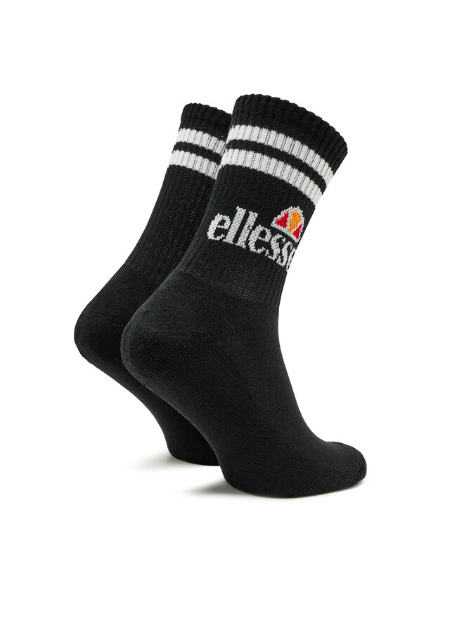 Ellesse 3 pares de calcetines altos para hombre Ellesse Pullo SAAC0620 Negro