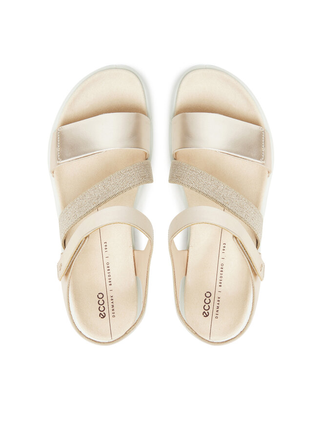 ECCO Sandály ECCO Flowt W 27371301688 Zlatá