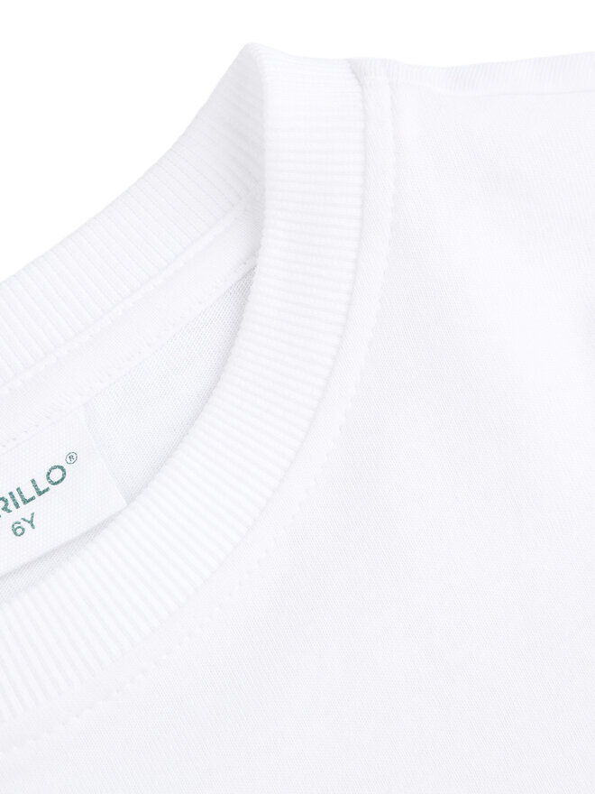 Coccodrillo Coccodrillo Marškinėliai WC5143206WBK Balta Regular Fit