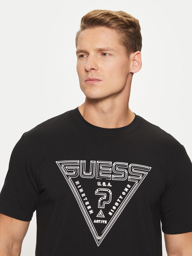 Guess Guess Camiseta Z5RI12 J1314 Negro Regular Fit